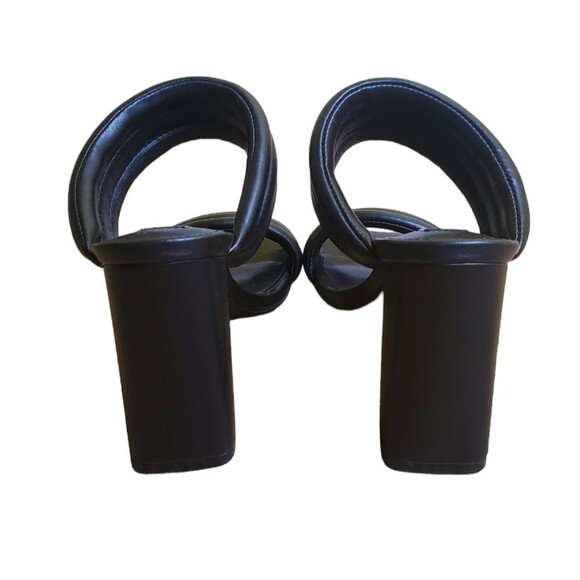 Steve Madden Tahani Black Heeled Sandals Size 6 - Picture 4 of 8